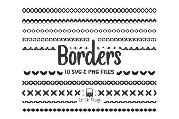 Border Frame Doodle Elements SVG PNG: Versatile Design Assets for Creative Projects