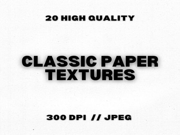 Elevate Designs with 20 Classic Paper Textures