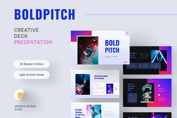 How BoldPitch – Creative Deck Google Slides Is Redefining Professional Presentations