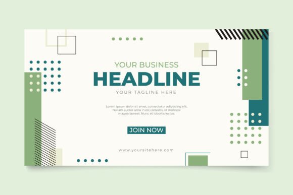 Minimalist Geometric Business Banner: A Practical Design Tool for Modern Workflows
