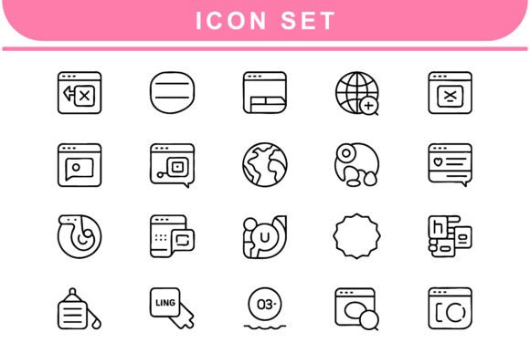 Web Browser Interface Icons Collection V: A Designer’s Guide to Choosing the Right Icon Set